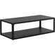 Doncaster 55 X 25.5 inch Black Coffee Table